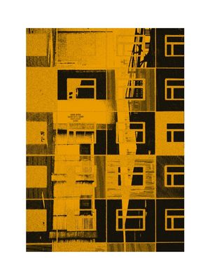 CIDADE E JANELAS AMARELAS