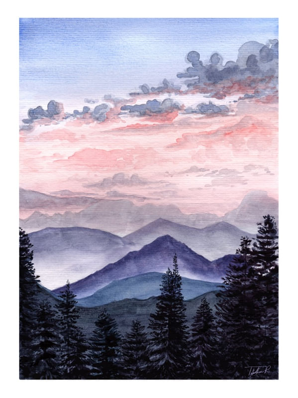 MOUNTAINS LANDSCAPE