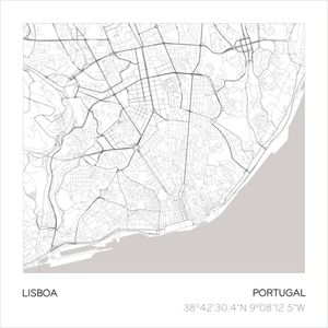 MAPA DE LISBOA