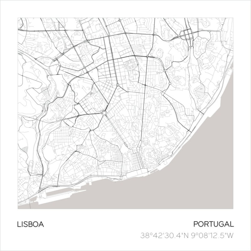 MAPA DE LISBOA