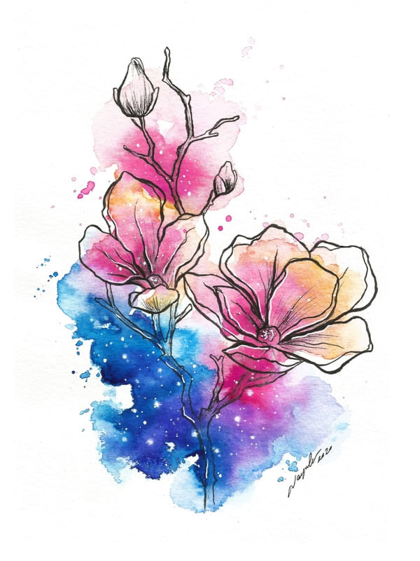 FLOWERS WATERCOLOR