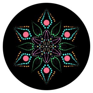 MANDALA ESTRELA DA SORTE