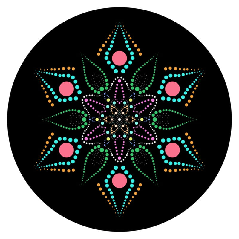 MANDALA ESTRELA DA SORTE