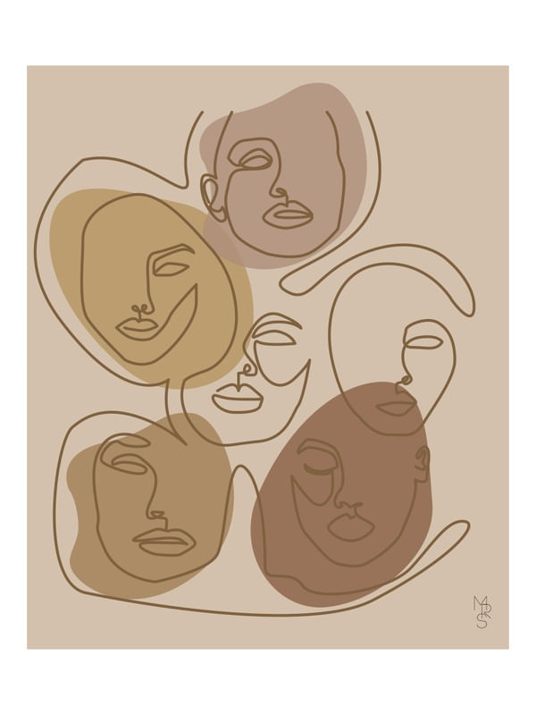 BOHO ART - FACES