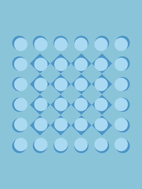 PROJEÇÃO E SOMBRA AZUL