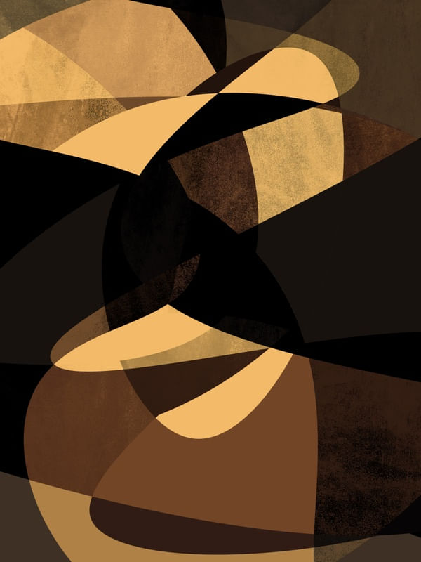 ABSTRATO COM LUZ E SOMBRA