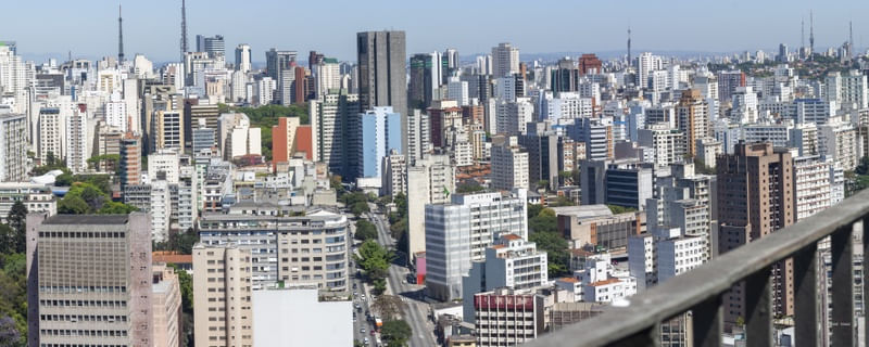 PANORÂMICA PAULISTA DE CIMA DO COPAN 04 - SÉRIE QUÁDRUPLA
