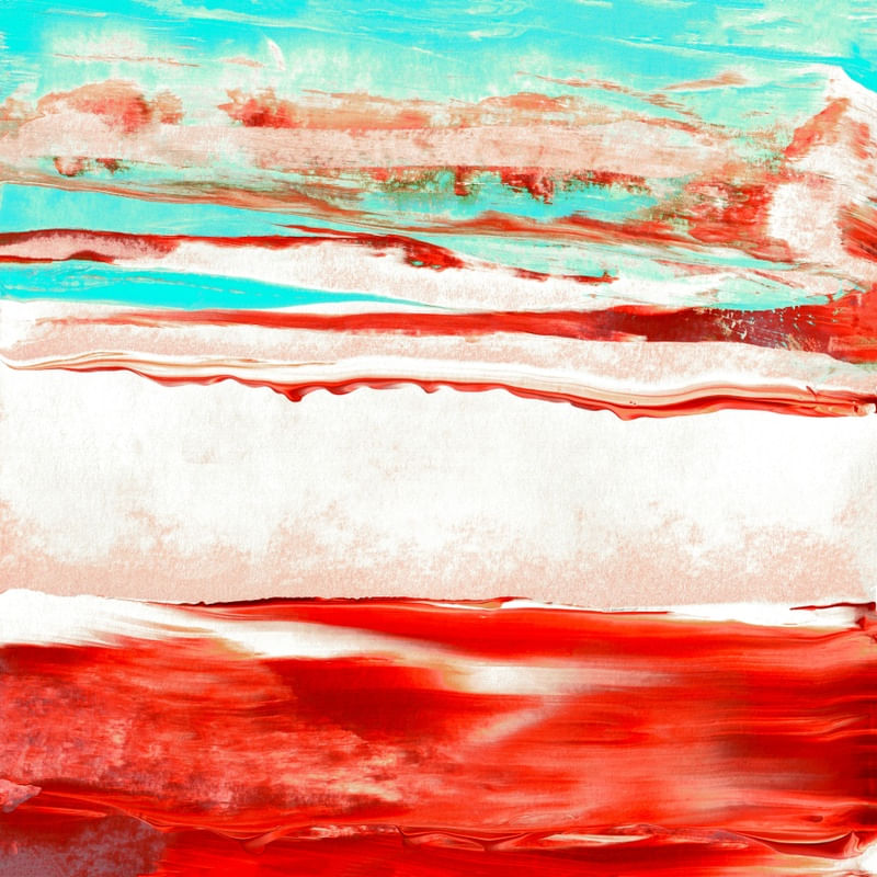 LET GO, RED AQUA WHITE 1