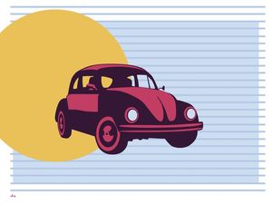 VINTAGE CAR - FUSCA 4