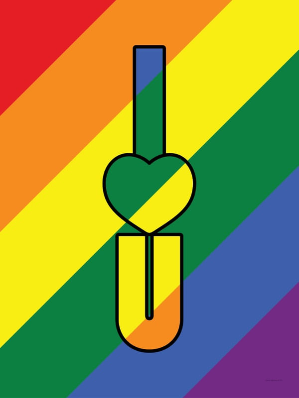 I LOVE U FUNDO ARCO-ÍRIS 2