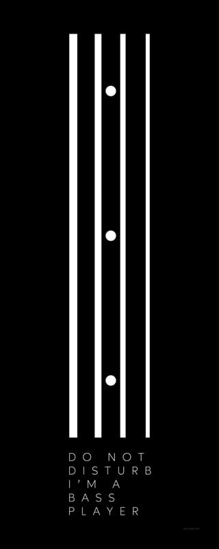 INSTRUMENTOS DO NOT DISTURB 3/4