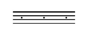 INSTRUMENTOS FUNDO BRANCO 3/4