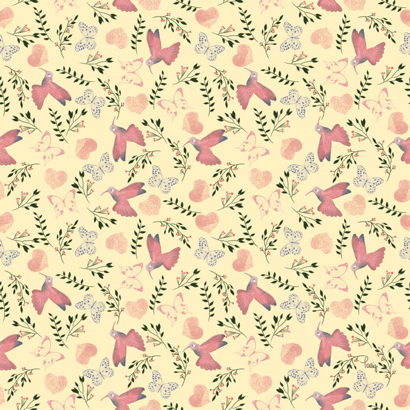 BEIJA FLOR PATTERN