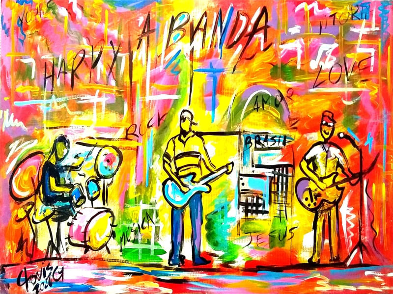 A BANDA DE ROCK
