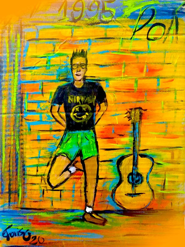 O GAROTO DE POÁ QUE TOCAVA NIRVANA