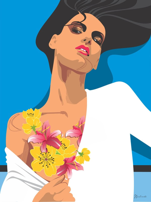 FLORES EM FLOR