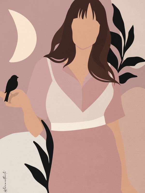 A MULHER E O PÁSSARO