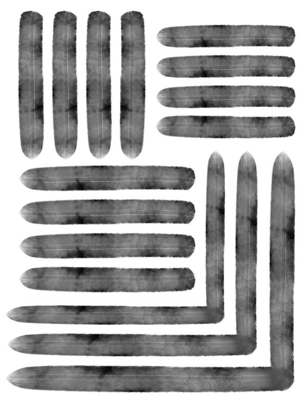 LINHAS PRETAS ABSTRATAS