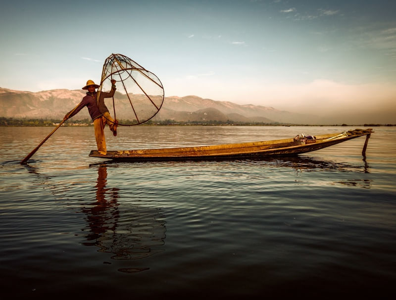 PESCA EM MYANMAR