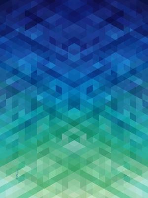 GREEN NIGHT ABSTRACT