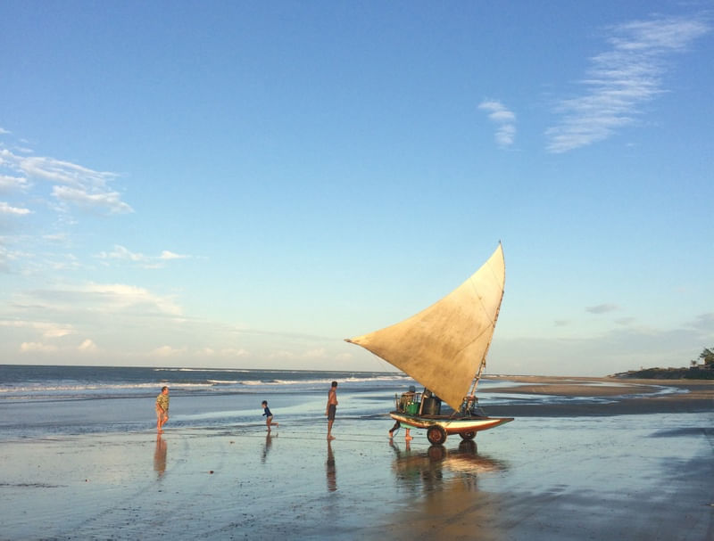 A JANGADA E O MAR II