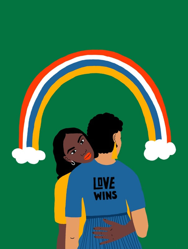 LOVE IS LOVE AND LOVE WINS