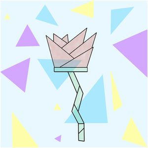 FLOR TRIANGULOS