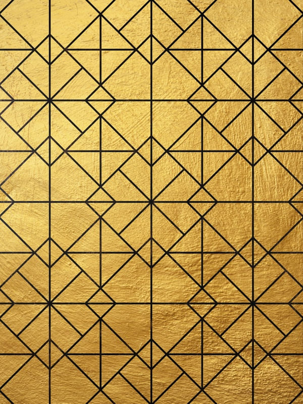 MOSAICOS DOURADOS SOBREPOSTOS I