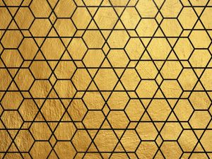 MOSAICO DOURADO DE LUXO II