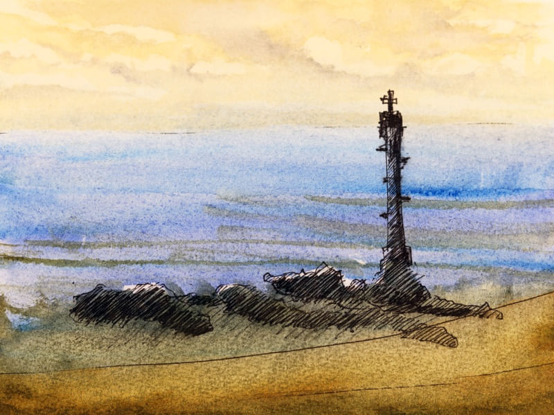 PRAIA AQUARELA I