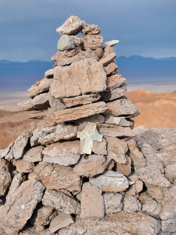 APACHETA NO DESERTO DO ATACAMA