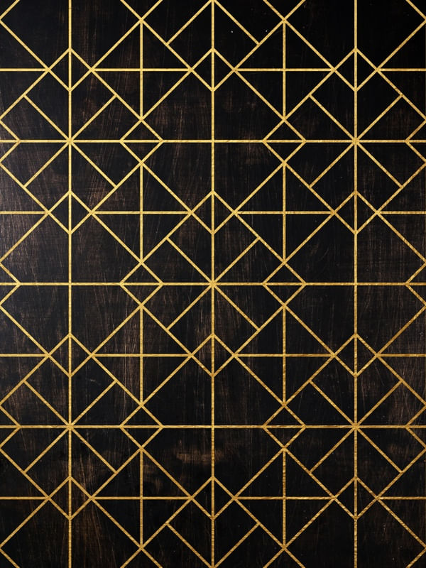 MOSAICOS DOURADOS SOBREPOSTOS V