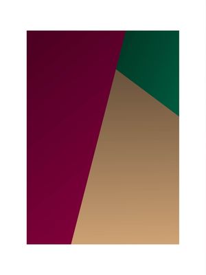 ABSTRATO ROXO, ROSA E VERDE