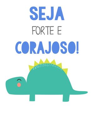 SEJA FORTE E CORAJOSO