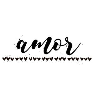 AMOR CORAÇÕES QUADRO