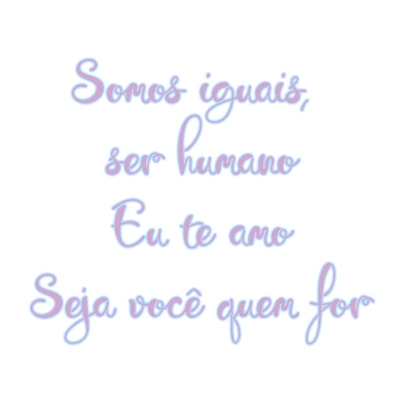 SOMOS IGUAIS (ROSA)