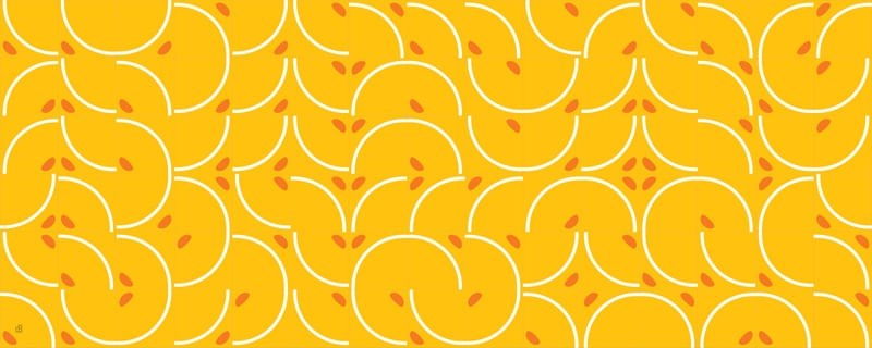 AZULEJO CURVA E PINGO AMARELO E LARANJA