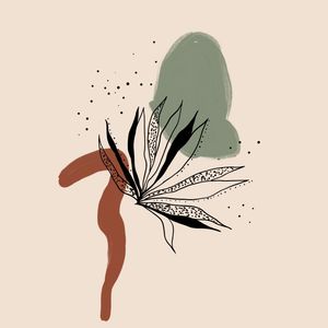 FOLIAGE MINIMALISTA QUADRADO