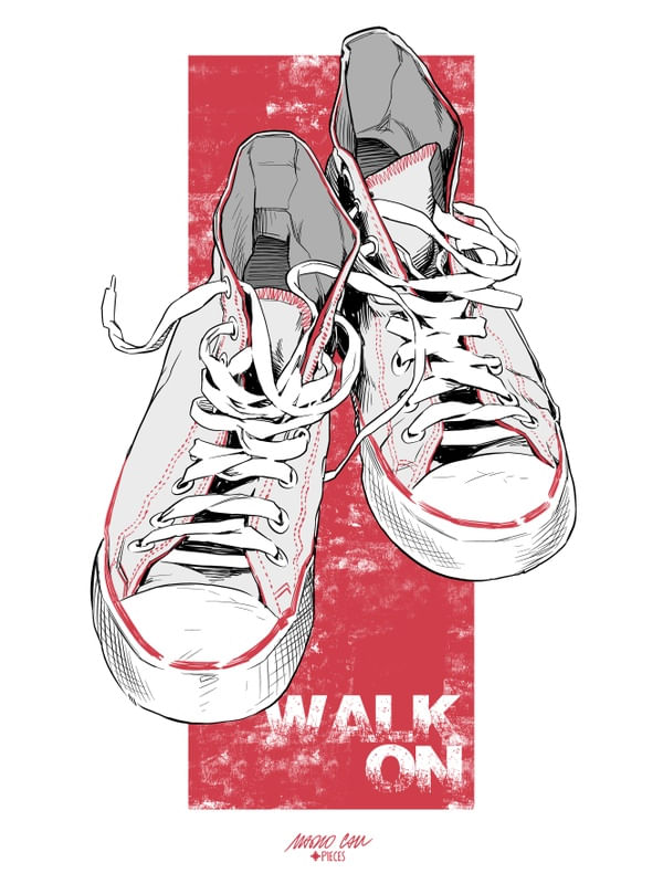 WALK ON - WHITE