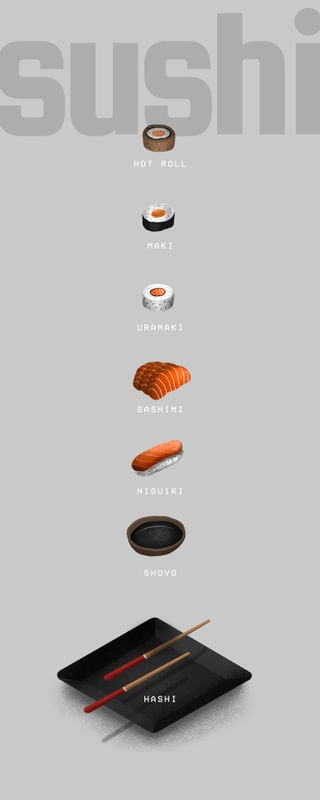 CATÁLOGO DE SUSHI