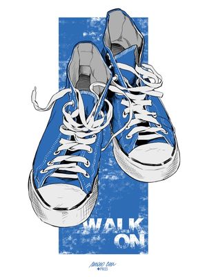WALK ON - AZUL
