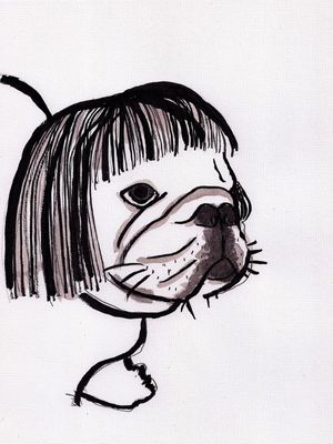 FRENCHIE CHANEL BW