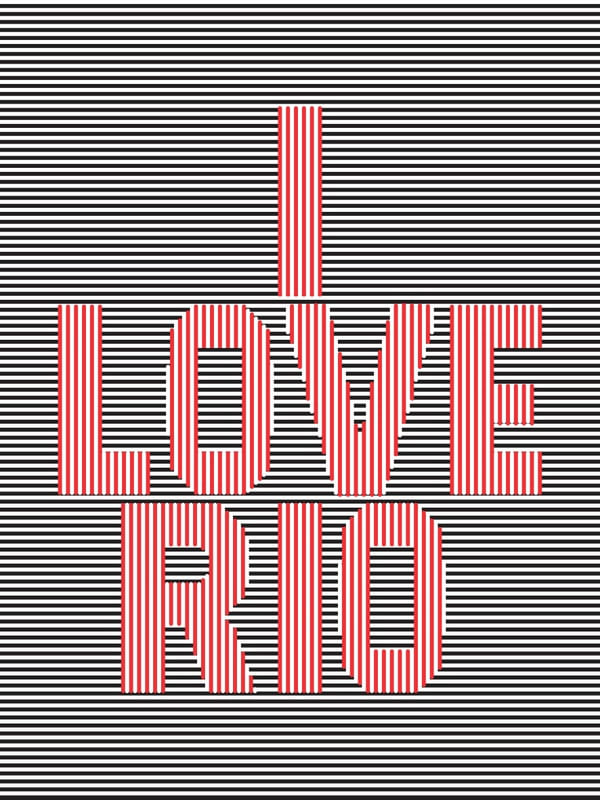 I LOVE RIO PRETO E BRANCO RED 2