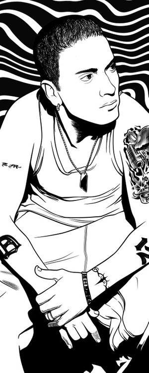 EMINEM POR SANDÁLIA FURADA