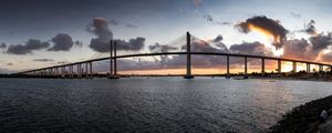 POR DO SOL NA PONTE NEWTON NAVARRO NATAL RN