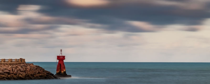 LONGA EXPOSIÇÃO NA PRAIA DA REDINHA NATAL RN