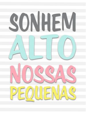 NOSSAS PEQUENAS