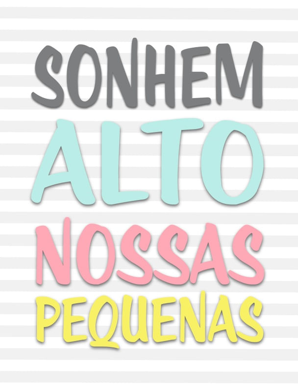 NOSSAS PEQUENAS