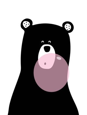 URSO BOLA DE CHICLETE 2