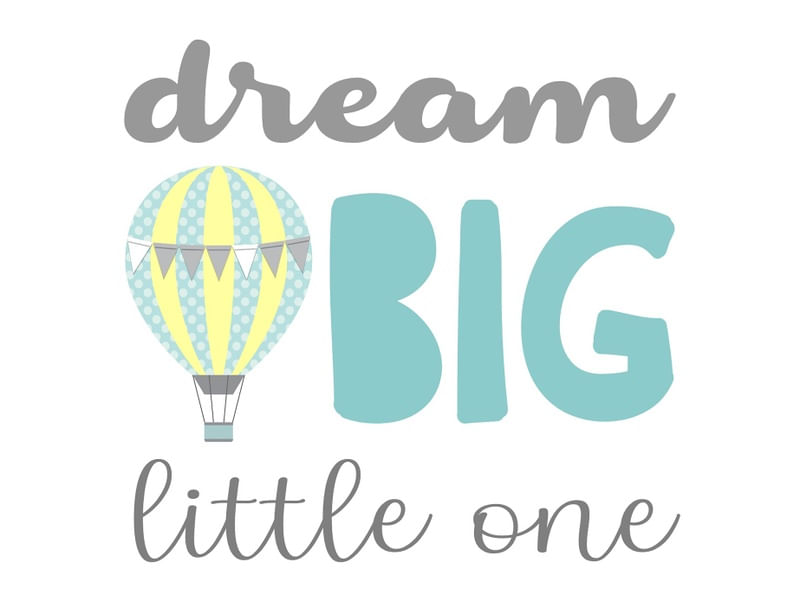 BALÃO DREAM BIG LITTLE ONE